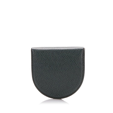 Grey LV Solid Leather Airpods Case