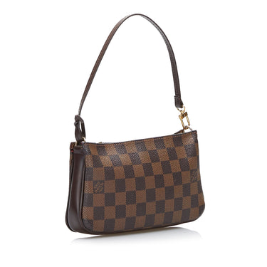 Deauville handbag Louis Vuitton Brown in Cotton - 38115923