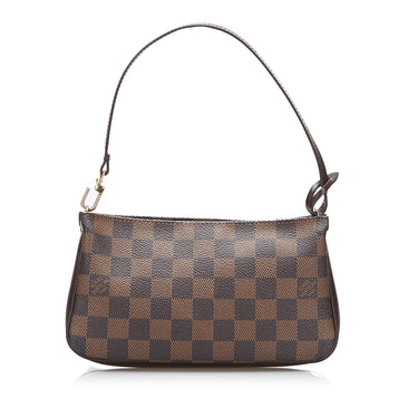 Deauville leather handbag Louis Vuitton Brown in Leather - 33486701