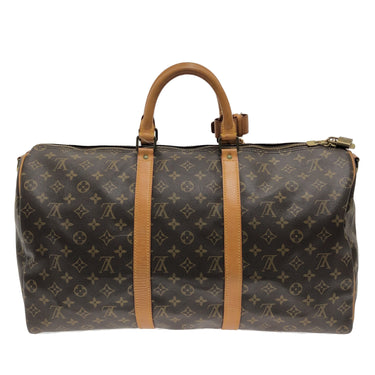 A LIMITED EDITION BLUE CLOUDS MONOGRAM CANVAS KEEPALL BANDOULIÈRE