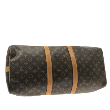 Brown Louis Vuitton Monogram Keepall Bandouliere 60 Travel Bag – Designer  Revival