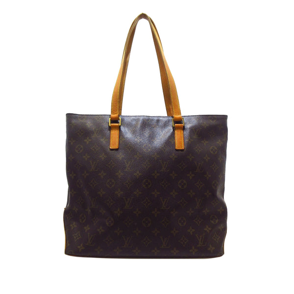 Brown Louis Vuitton Monogram Cabas Mezzo Tote Bag, RvceShops Revival
