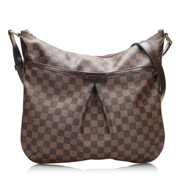 Brown Louis Vuitton Damier Ebene Bloomsbury GM Crossbody Bag – Designer  Revival