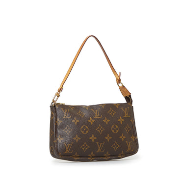 LV x YK Cosmetic Pouch - Luxury Monogram Canvas Brown