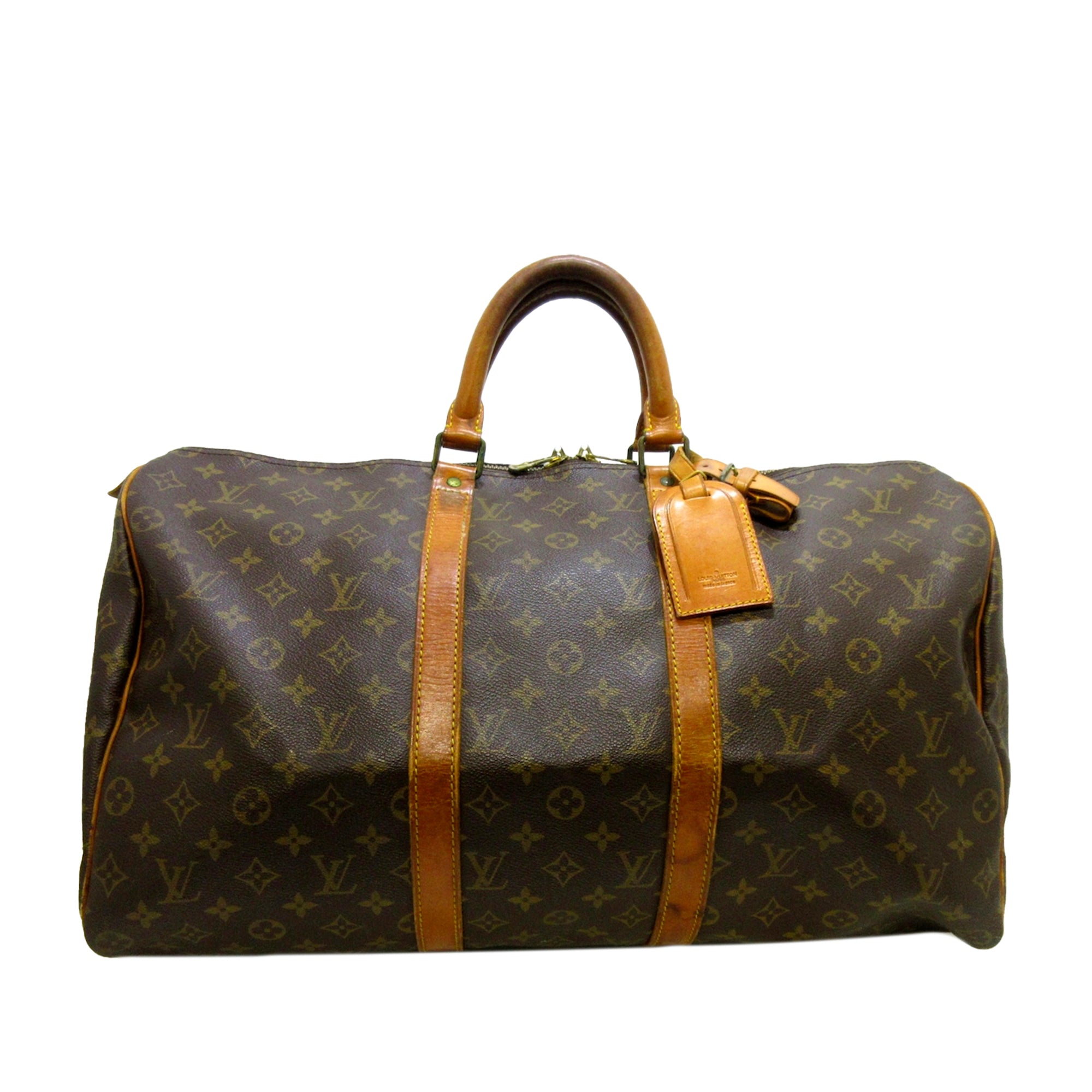 Louis Vuitton Keepall 55 Travel Bag In Bleu Cobalt Epi Leather