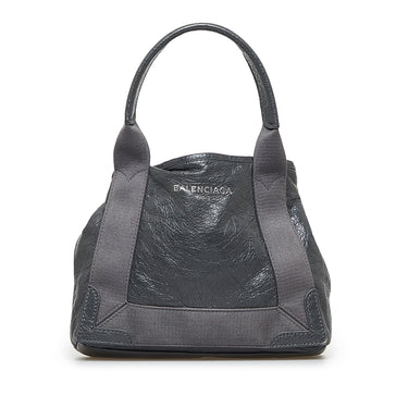 Louis Vuitton - Cabas Voyage Vintage Tote Bag Navy Blue and Dark Gray