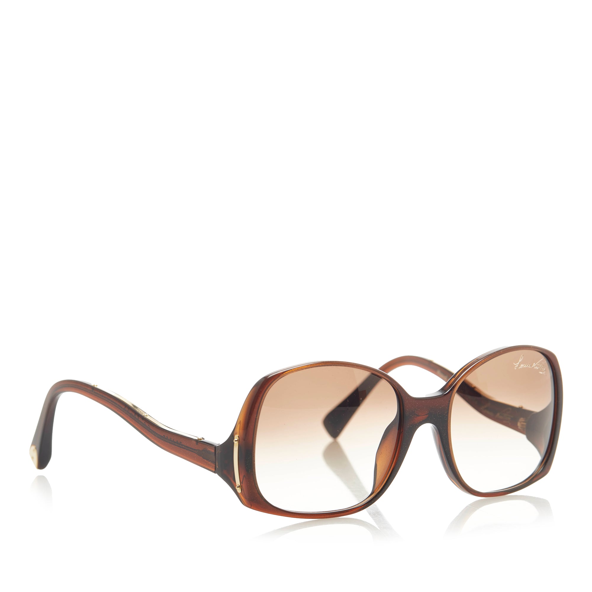 louis vuitton sunglasses brown