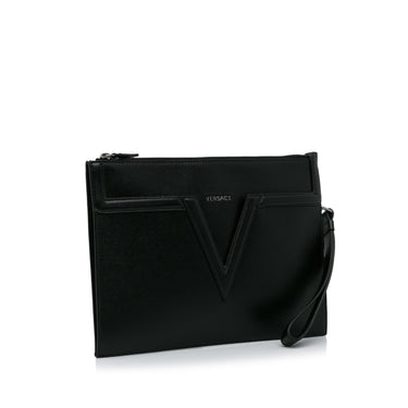 Mario Valentino Authenticated Leather Clutch Bag