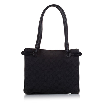 Black Gucci GG Canvas Tote Bag – Designer Revival