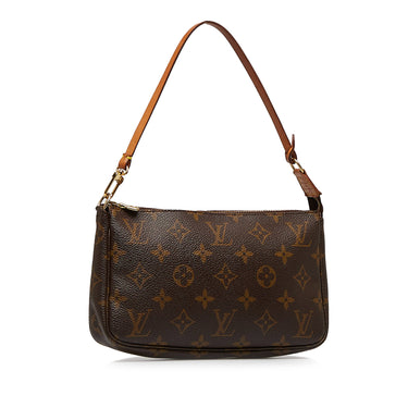 Louis Vuitton - Authenticated Multi Pochette Accessoires Handbag - Synthetic Brown Abstract for Women, Never Worn