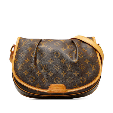 Brown Louis Vuitton Monogram Montorgueil PM Shoulder Bag – Designer Revival