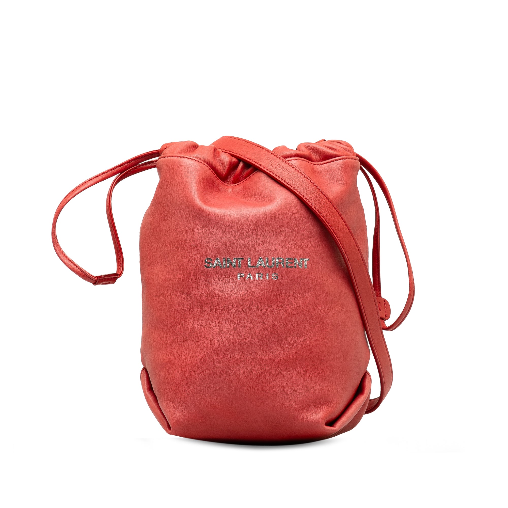 image of Red Saint Laurent Teddy Bucket