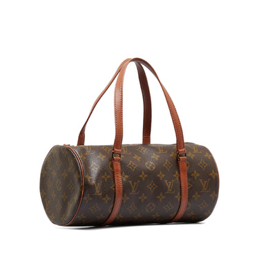 Brown Louis Vuitton Monogram Papillon 30 Handbag, RvceShops Revival