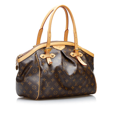 Louis Vuitton Tivoli GM Monogram Canvas Shoulder Bag Brown