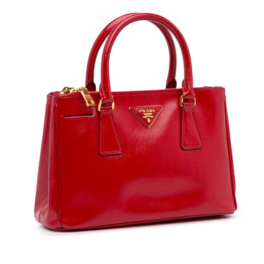 Prada Extra Large Saffiano Lux Galleria Double Zip Tote