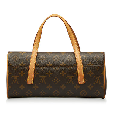 LOUIS VUITTON Sonatine Monogram Canvas Satchel Bag