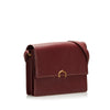 Red Cartier Must de Cartier Leather Shoulder Bag