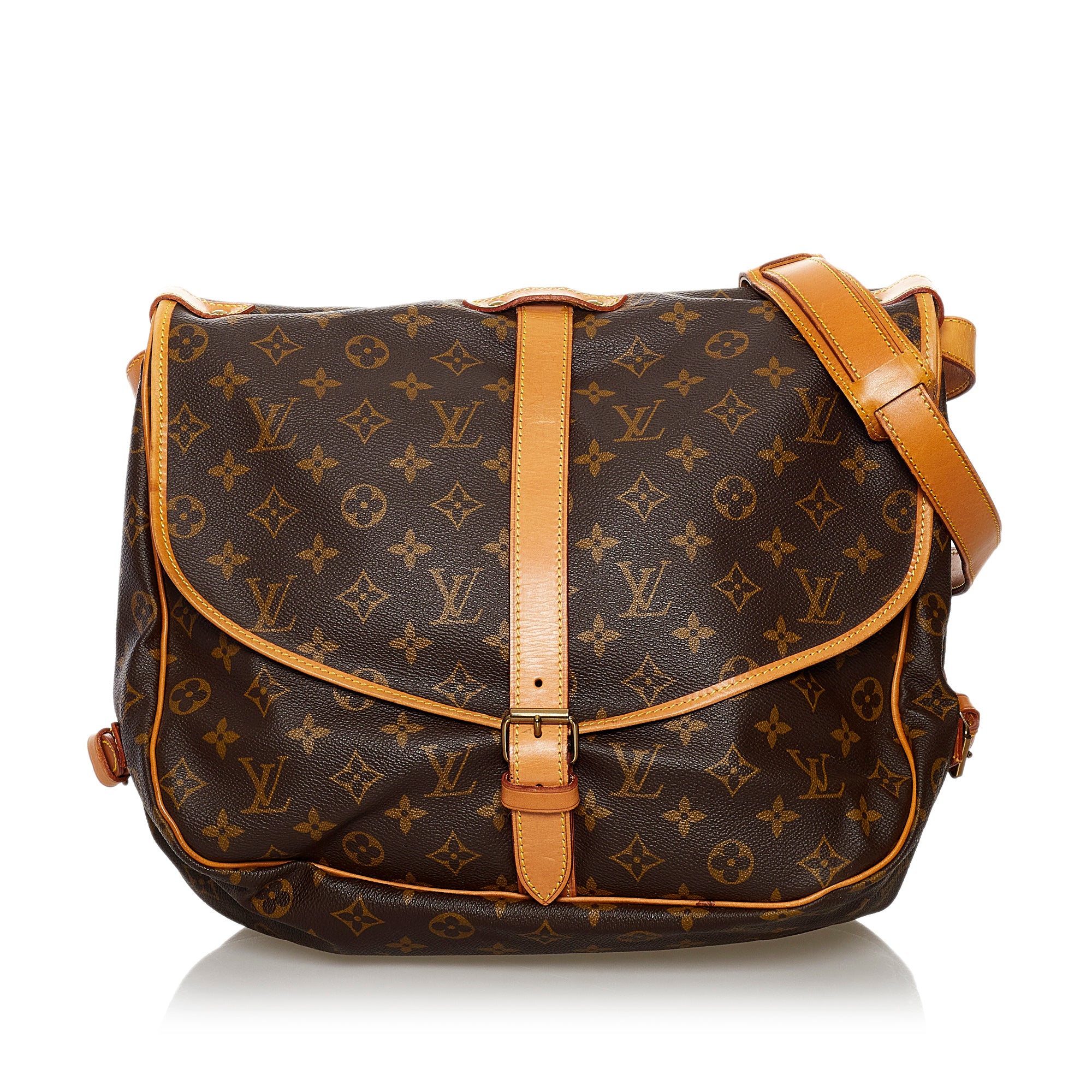 Louis Vuitton Monogram Saumur 35