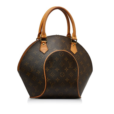 Pallas leather handbag Louis Vuitton Brown in Leather - 15375397