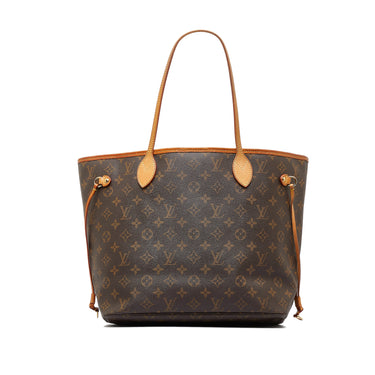 Louis Vuitton - Authenticated Neverfull Handbag - Cloth Brown for Women, Never Worn
