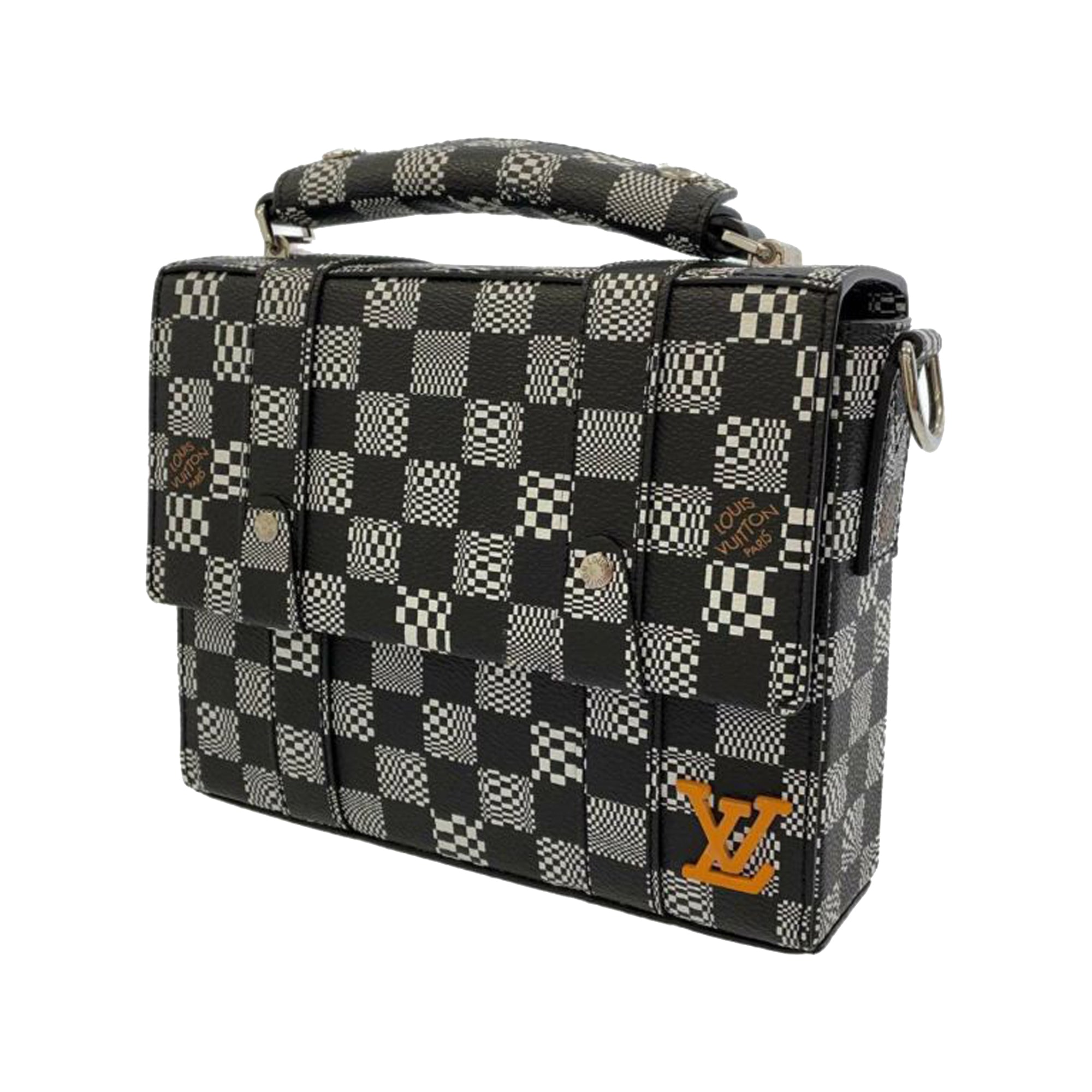 Louis Vuitton Brown, Pattern Print Monogram Soft Trunk Crossbody