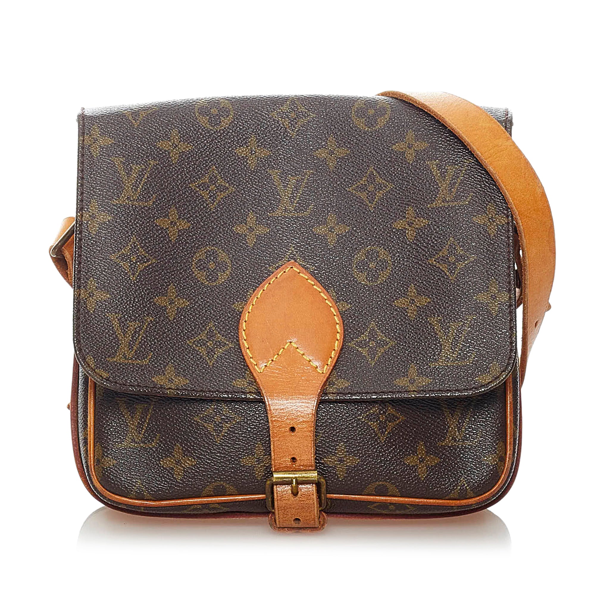 Louis Vuitton Vintage Louis Vuitton Cartouchiere MM Monogram Canvas