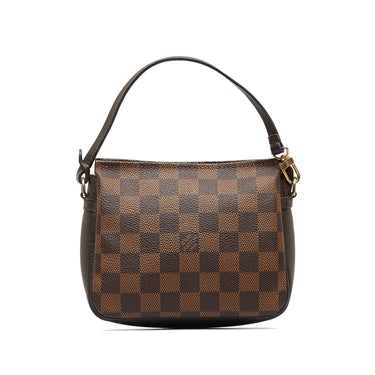 Louis Vuitton Square Cross Body Bag Damier Ebene