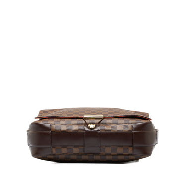 Bastille cloth satchel Louis Vuitton Brown in Cloth - 31237753