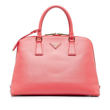 Pink Prada Small Saffiano Lux Promenade Satchel – Designer Revival