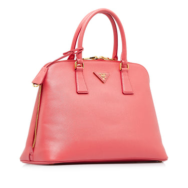 Prada Orchid Pink Saffiano Lux Leather Mini Promenade Bag