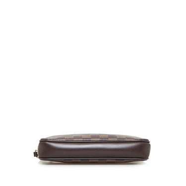 Louis Vuitton Handbag Vintage Deauville Brown Cloth ref.1008063