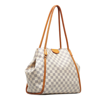 Louis Vuitton Propriano White Damier Azur Canvas Tote - MyDesignerly