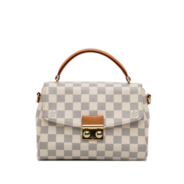 White Louis Vuitton Damier Azur Speedy Bandouliere 30 Boston Bag – Designer  Revival