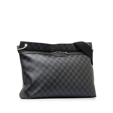 Green Louis Vuitton Damier Graphite Avenue Sling Crossbody Bag