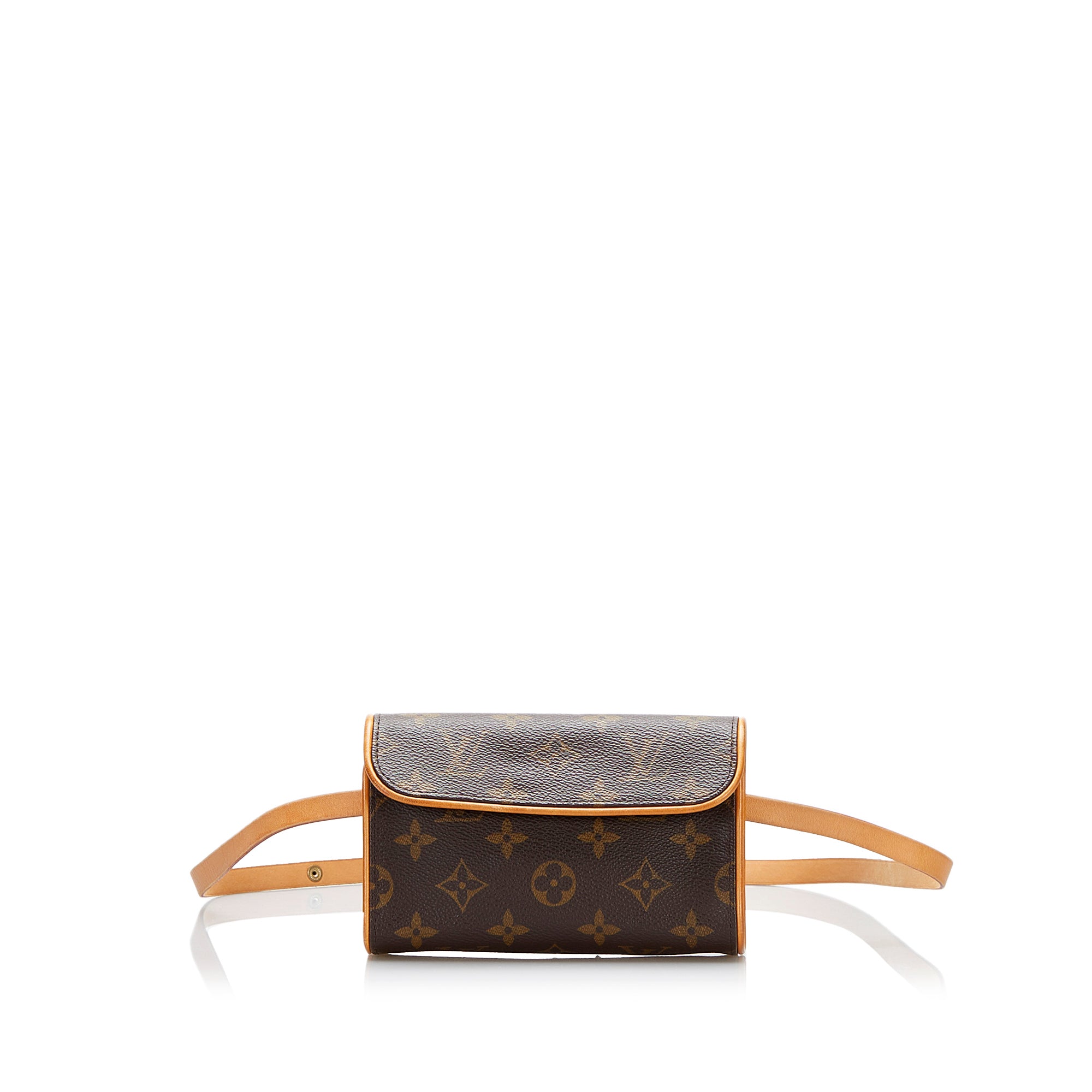 Louis Vuitton Pochette Florentine Monogram (With Snap Leather Belt