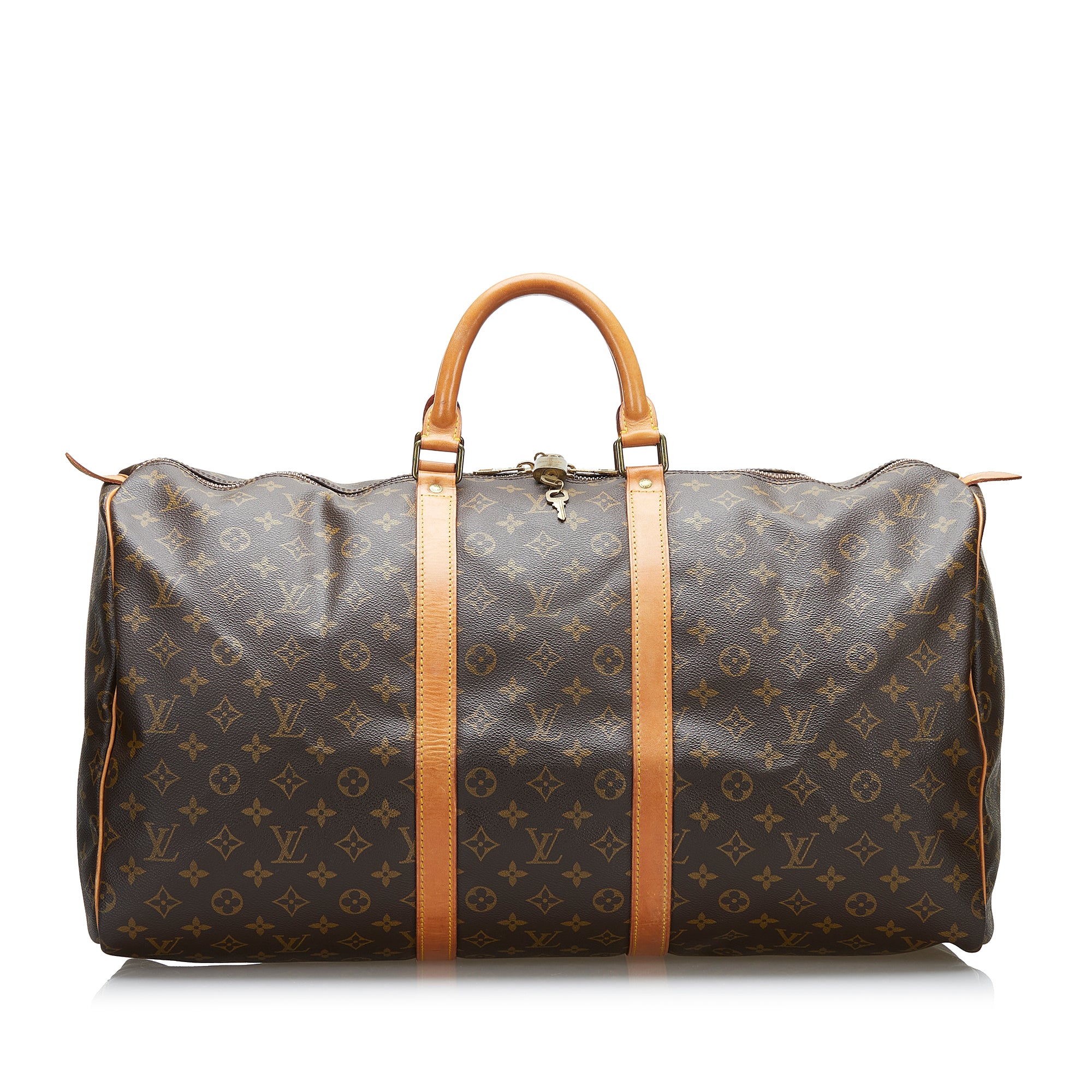 Louis Vuitton Triana Top Handle Handbag in Brown Damier Ebene, France 2000.