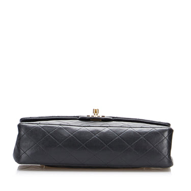 Chanel Vintage Classic Medium Black Double Flap Bag at Jill's Consignment
