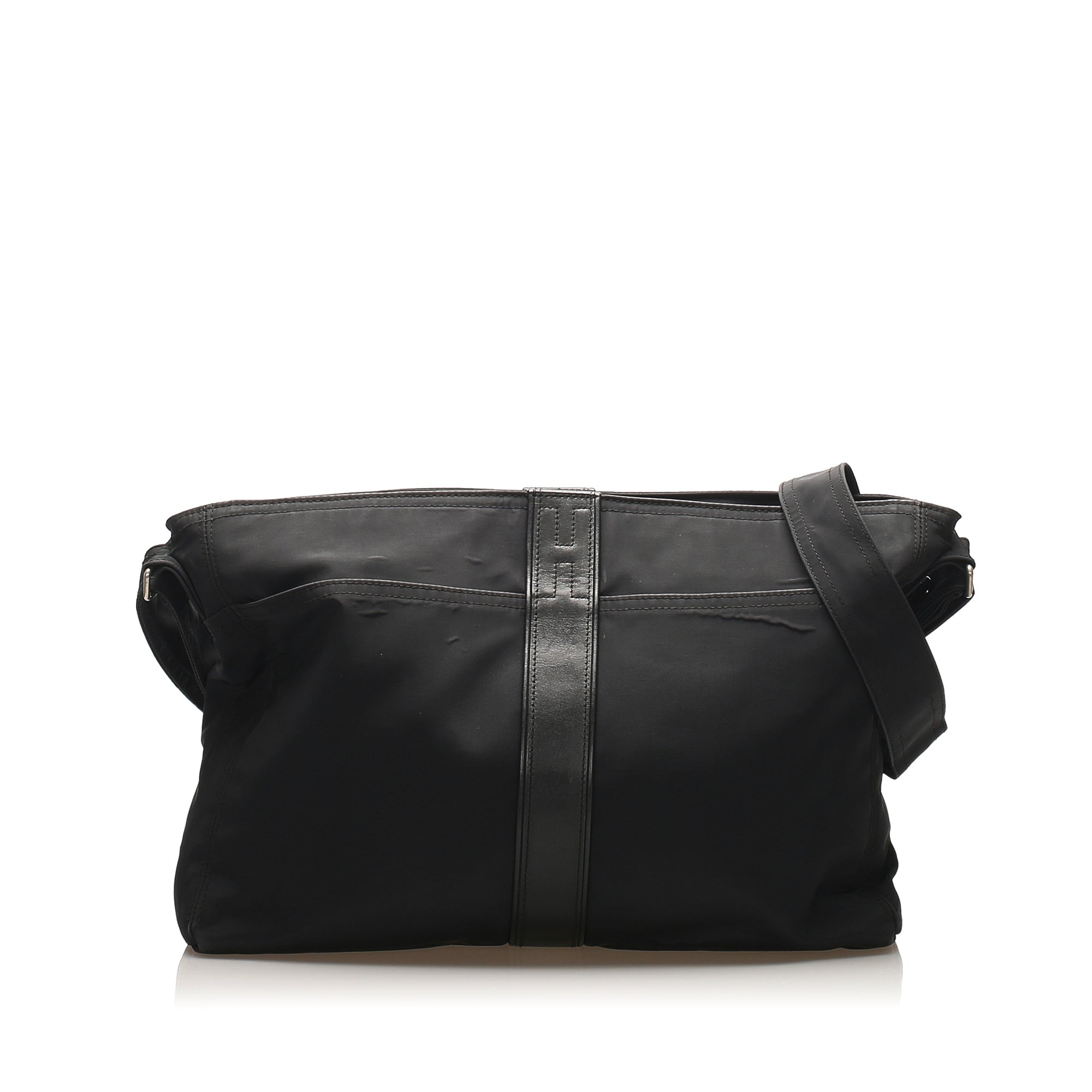 hermes black crossbody bag