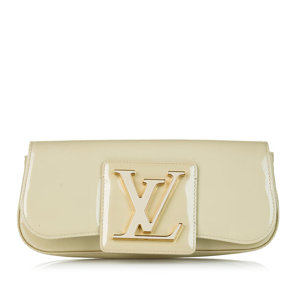 Louis Vuitton Sobe Patent Leather Clutch Bag