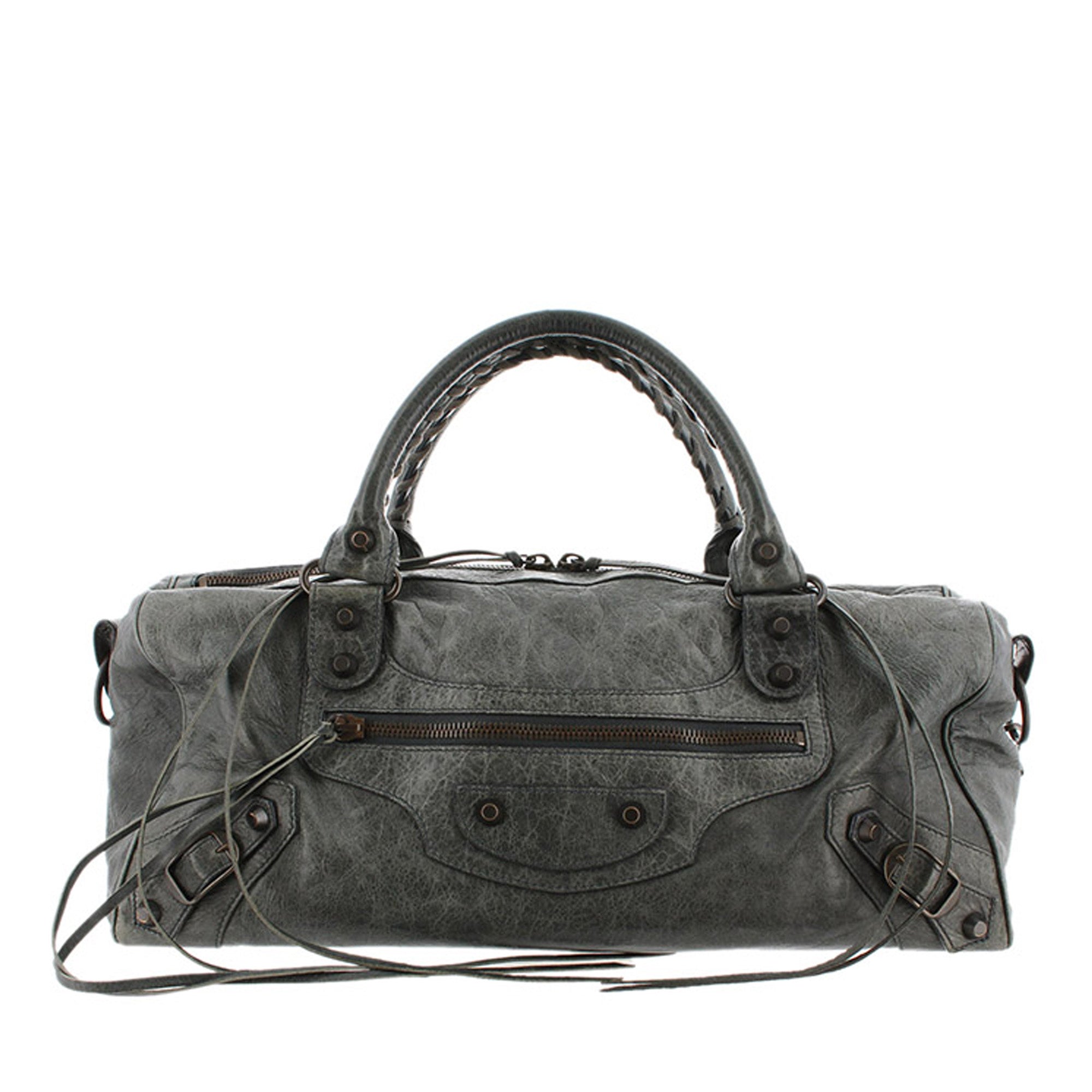 balenciaga leather handbag