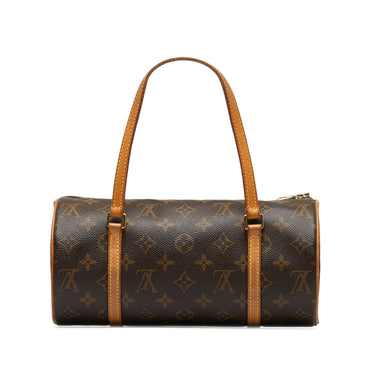 LOUIS VUITTON Monogram Papillon 26 Hand Bag Vintage Authentic