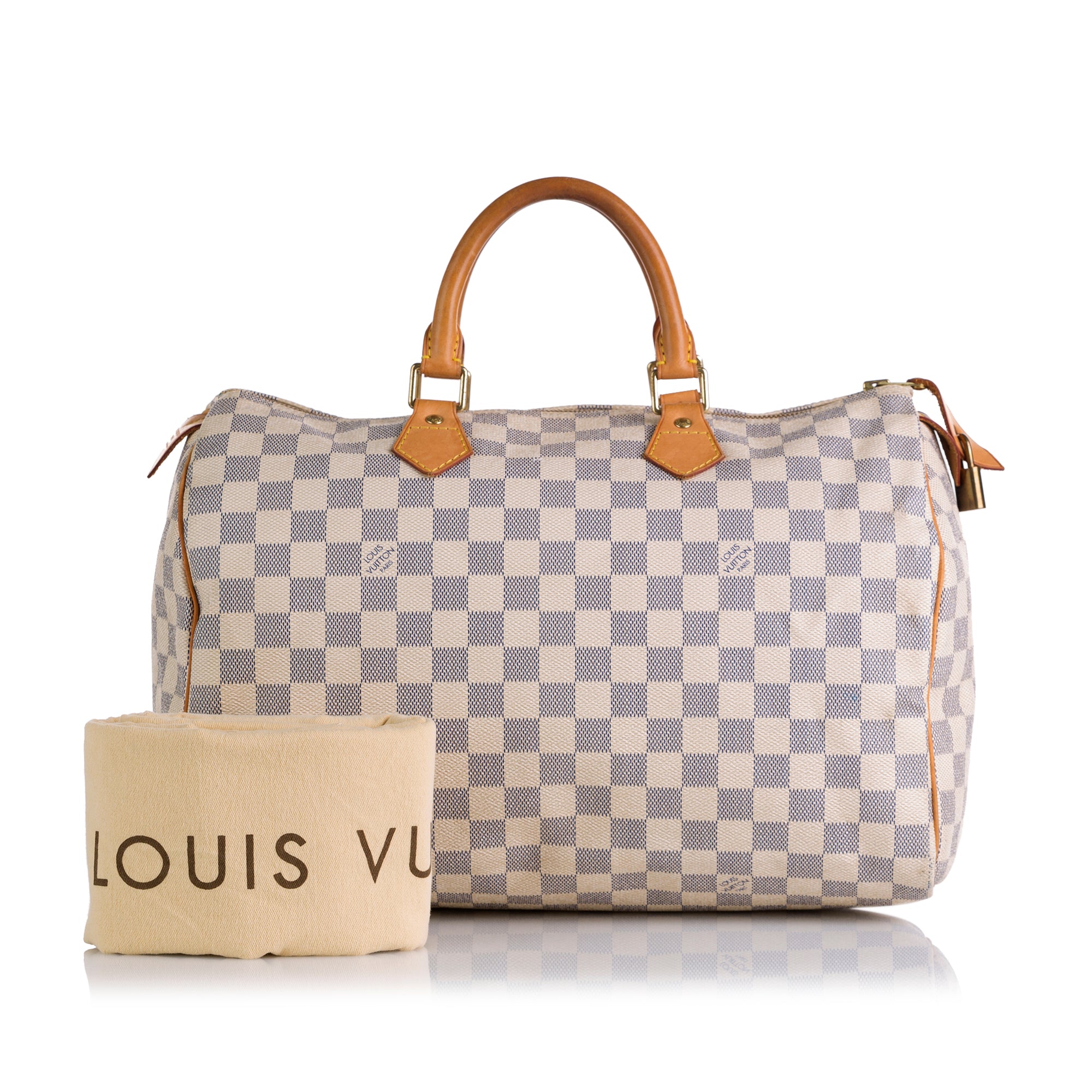 Louis Vuitton Damier Azur Speedy 35 Bag