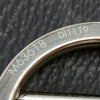 Silver Louis Vuitton Monogram ID Tab Bag Charm and Key Holder