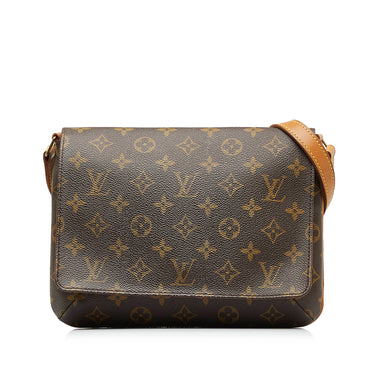 Louis Vuitton LV Shoulder Bag Musette Tango short shoulder Monogram Vintage