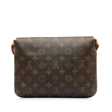 Louis Vuitton Monogram Musette Tango Short Strap Brown