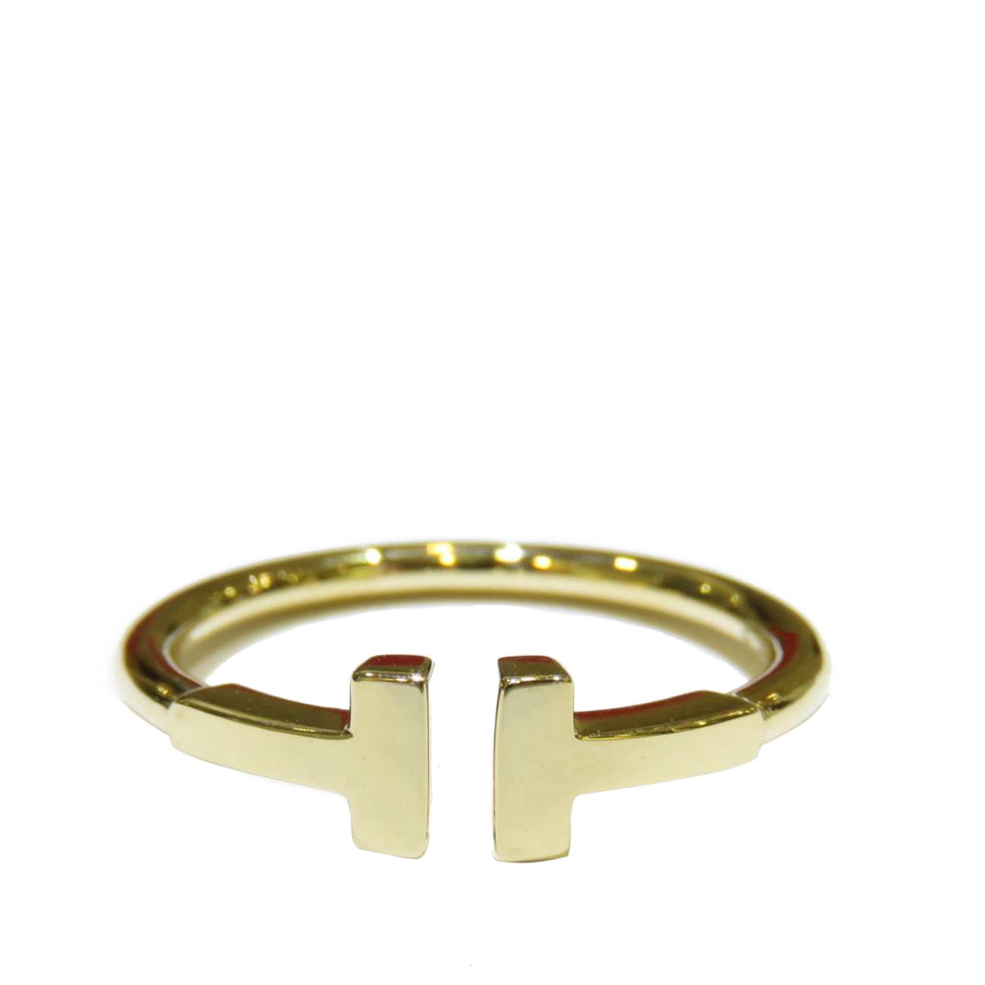 tiffany t wire ring gold