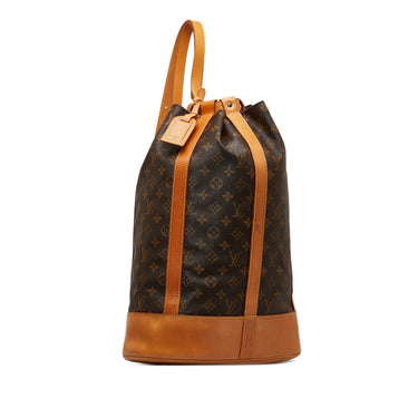 Brown Louis Vuitton Monogram Randonnee GM Backpack – Designer Revival