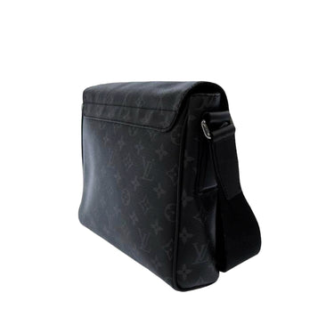 Louis Vuitton x Fragment Black, Pattern Print Monogram Eclipse Bucket Bag