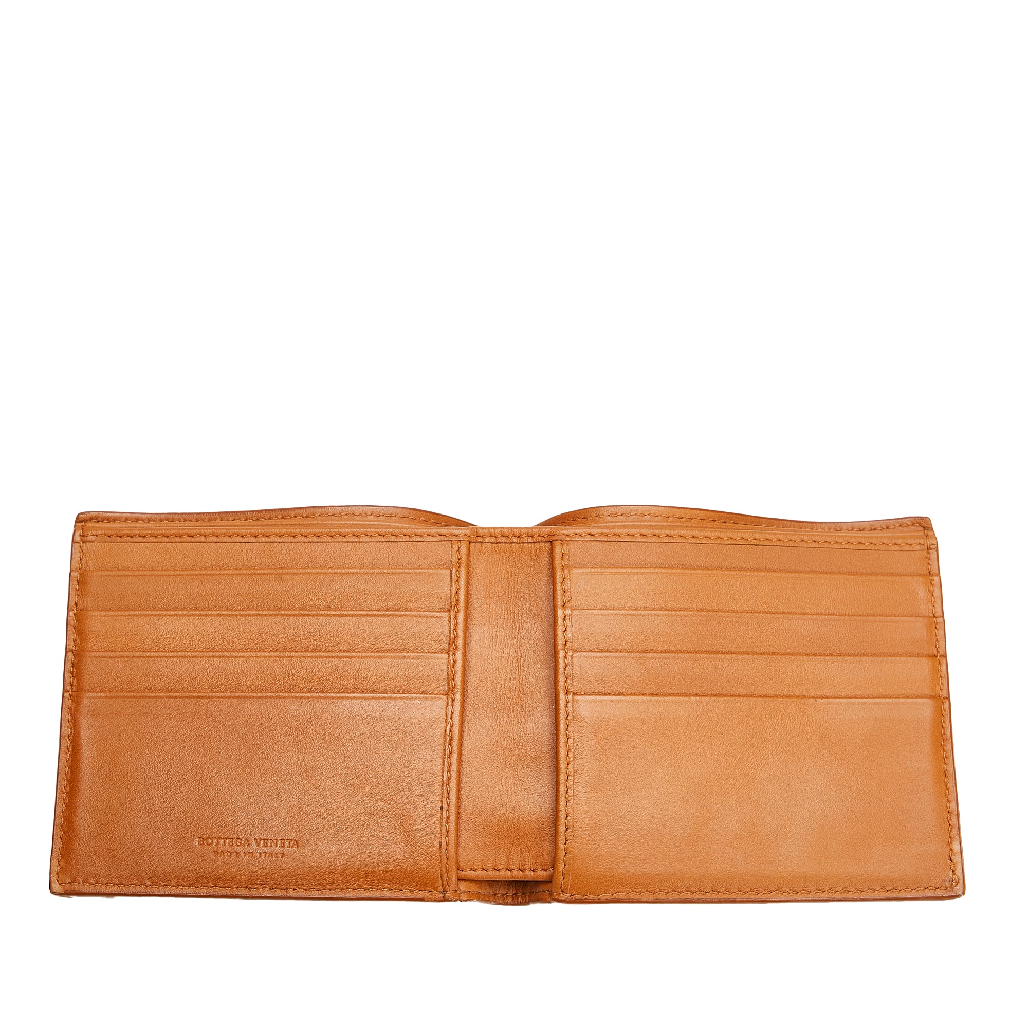 levering in het geheim Inademen Brown Bottega Veneta Intrecciato Bi-fold Wallet – Designer Revival