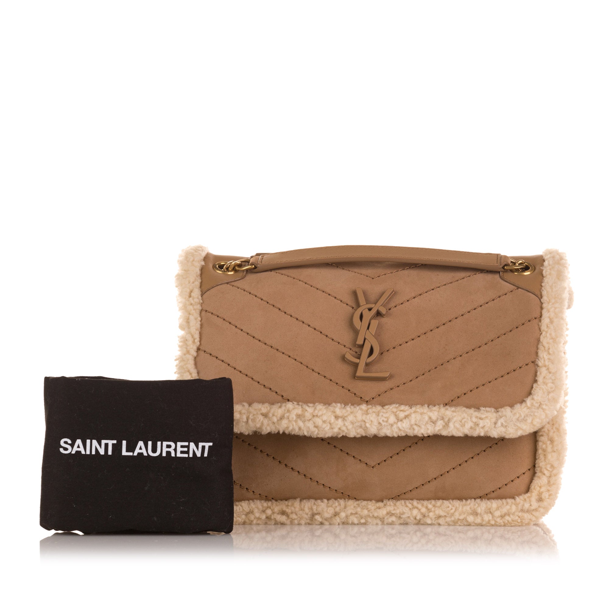 Authentic YSL Saint Laurent Niki Tote Nude, Luxury, Bags & Wallets